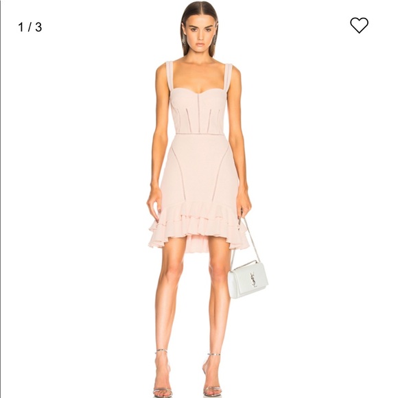 Jonathan Simkhai Seersucker Bustier Mini Dress - Picture 2 of 8